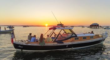 Tour de l'île aux oiseaux en bateau au départ de Lège-Cap-Ferret
