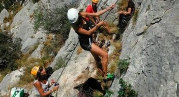 Baptême d'escalade sportive en Catalogne (Espagne)