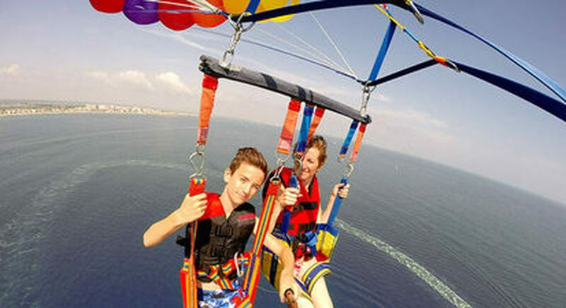 Vol en Parachute Ascensionnel à Frontignan Plage