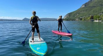 Location de Paddle sur le Lac d'Annecy à Veyrier-du-Lac