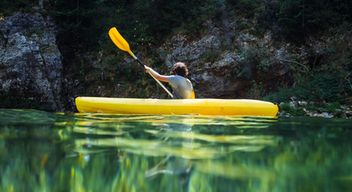 Excursion Randonnée-Canoë dans les Gorges du Tarn près de Mende