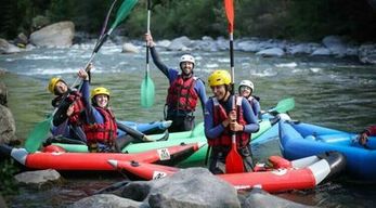 Kayak Raft sur l'Ubaye à Barcelonnette