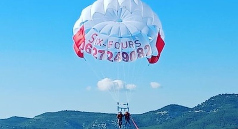 Parachute ascensionnel à Six-Fours-les-Plages
