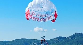 Parachute ascensionnel à Six-Fours-les-Plages