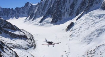Baptême de l'Air en Avion à Annecy et vol au lac Leman et au Mont Blanc