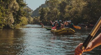 Journée eaux vives (rafting et canoë) dans les Gorges de l'Allier