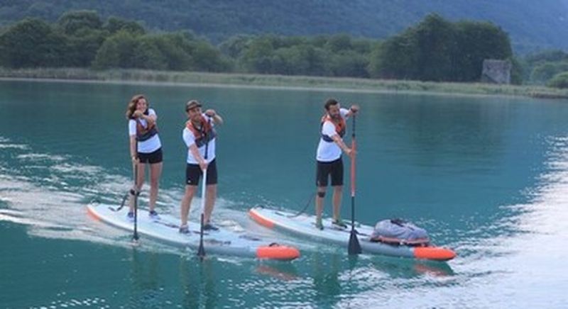 Location de Paddle tandem sur la lagune de Thau