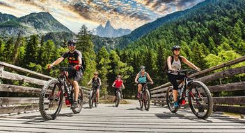 Randonnée VTT électrique près de Chamonix
