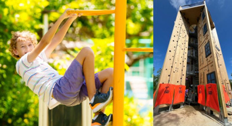 Tour Multi-activités (Tyrolienne, escalade, et saut) près de Toulouse