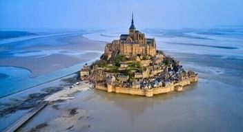 Vol en ULM VIP au-dessus du Mont-Saint Michel et de l'archipel des îles Chausey au départ de Granville