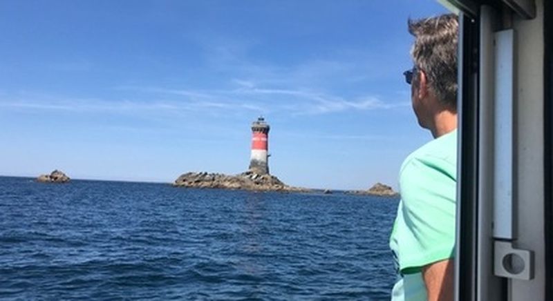 Excursion en bateau depuis le port du Conquet dans le Finistère
