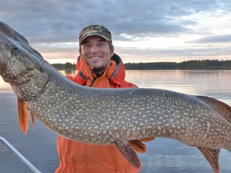 Excursion en bateau de pêche au filet dans le parc national de Linnansaari depuis Oravi