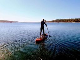 Tour de SUP dans la lagune d'Albufeira au départ de Lisbonne