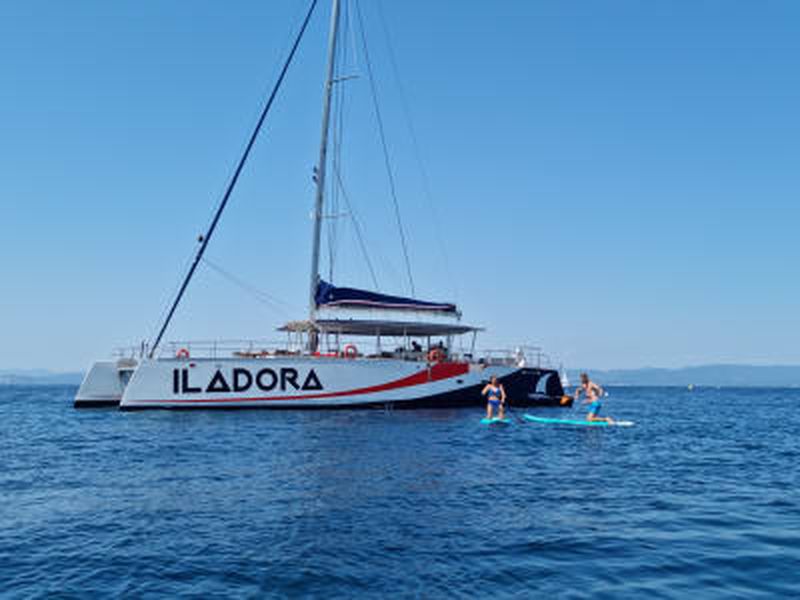 Croisière en catamaran au fort de Brégançon ou à Porquerolles depuis Hyères