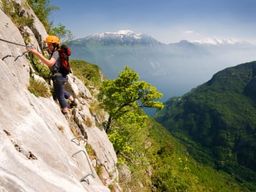 Via ferrata de Mallos de Riglos, à Riglos, près de Huesca