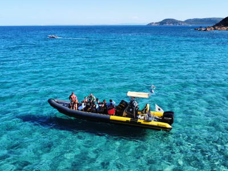 Excursion demi-journée en bateau au départ de Porto-Vecchio, Corse du Sud
