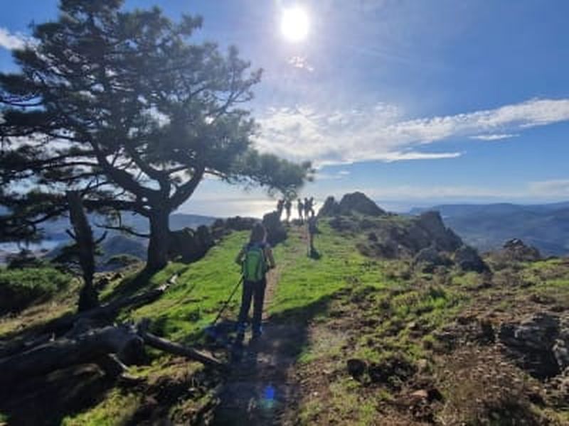 Randonnée guidée dans le parc régional de la Lessinia, près du lac de Garde