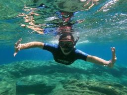 Excursion de snorkeling depuis la plage de Mononaftis à Agia Pelagia près d'Héraklion