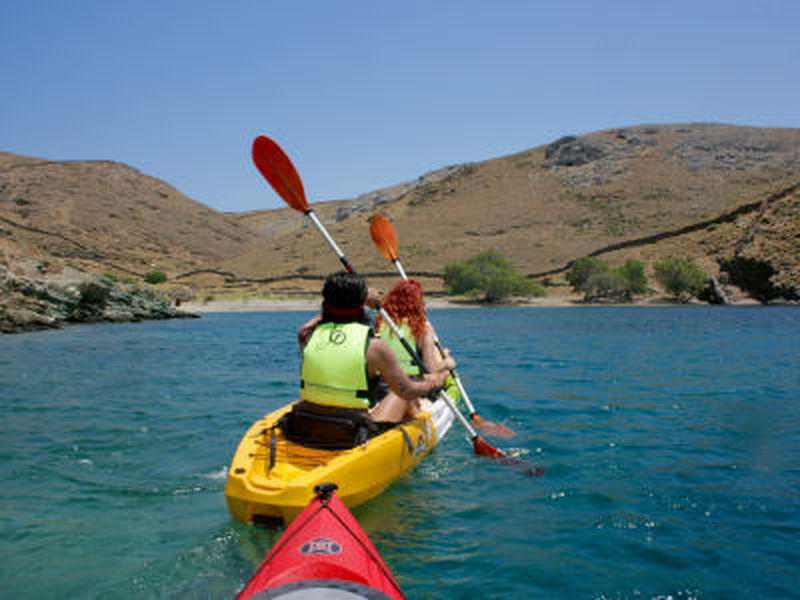 Billet Excursion en kayak de mer à la plage de Vasiliko, à l'est de l'île de Kythnos