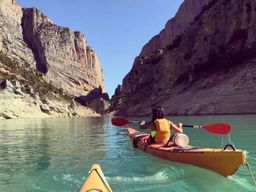 Kayak et randonnée dans les gorges du Congost de Mont-Rebei