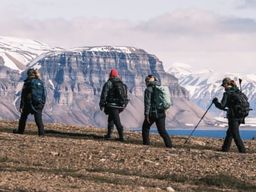 Excursion en bateau pour observer les fjords et les oiseaux jusqu'au glacier Nordenskiöld au Svalbard