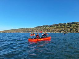 Excursion guidée en kayak de mer le long des falaises de Deauville-Trouville, Normandie