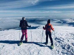 Balade en raquettes au Lioran, Massif du Cantal