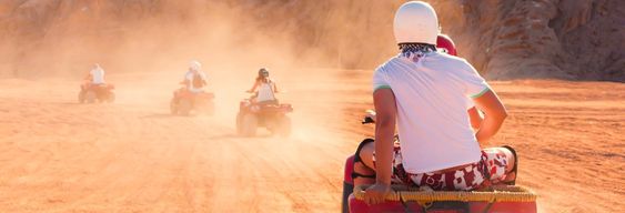 Balade en quad dans le désert du Sinaï