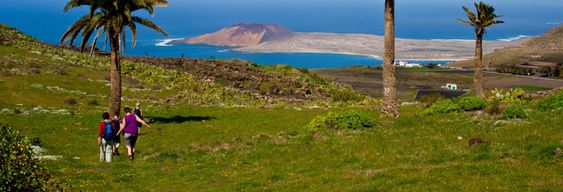 Randonnée au volcan de La Corona et à Risco de Famara