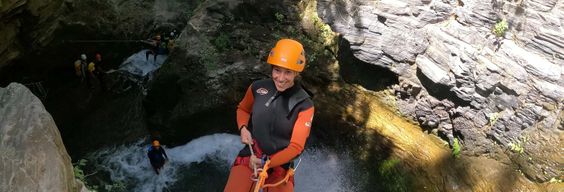 Canyoning à la Sima del Diablo