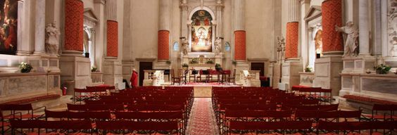 Concert de musique classique dans l'église San Vidal
