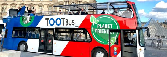 Visite panoramique à bord du bus durable Tootbus