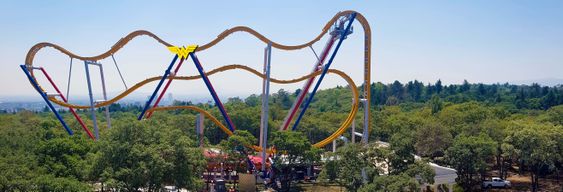 Billet pour le parc Six Flags avec transfert