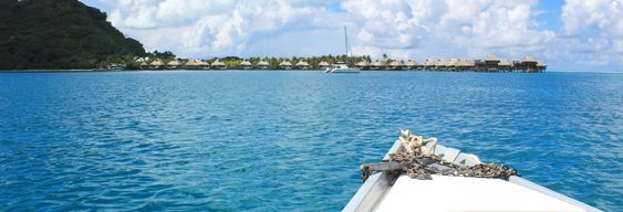 Croisière à Bora Bora en pirogue polynésienne