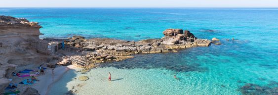 Balade en bateau aux criques de Formentera