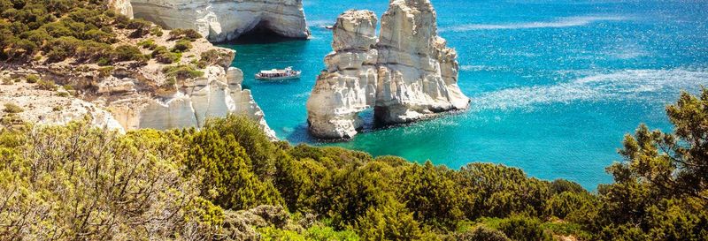Excursion aux Grottes de Kleftiko en bateau