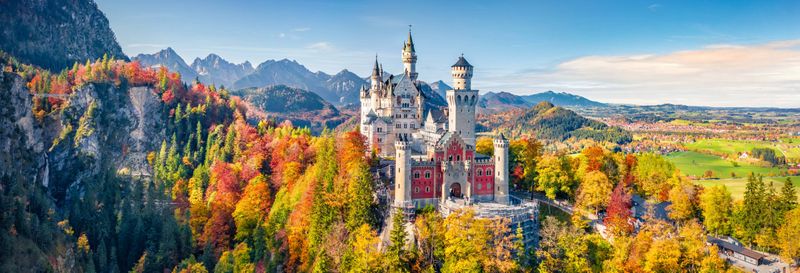 Excursion aux châteaux de Linderhof et de Neuschwanstein