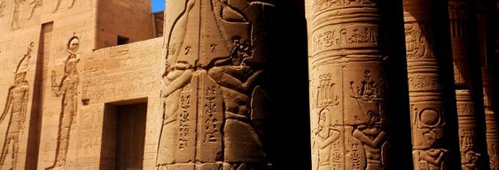 Haut barrage d'Assouan, Temple de Philae et Obélisque inachevé