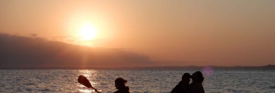 Balade en kayak au coucher du soleil à Hondarribia
