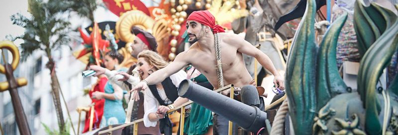 Free tour sur le thème du carnaval de Cadix
