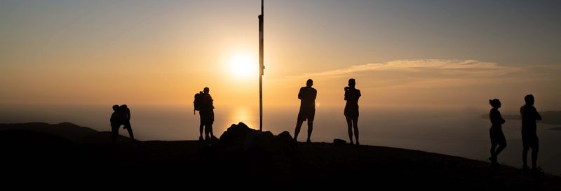 Randonnée à Appietto au coucher du soleil