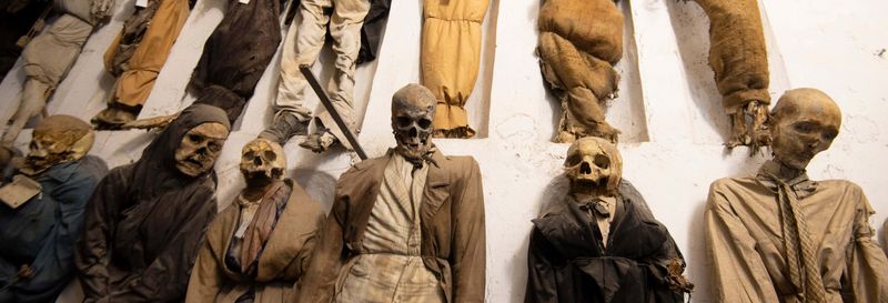 Visite des catacombes de Palerme