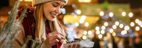 Visite gastronomique sur les marchés de Noël de Luxembourg