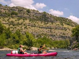 Descente des gorges du Chassezac en Canoë - Parcours 10 km