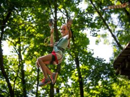 Parc Accrobranche à Rillieux-la-Pape au Fort de Vancia