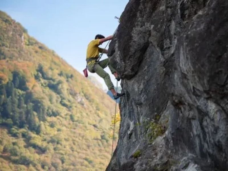 Escalade nature à Sarrancolin (65)