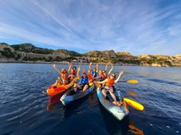 Demi-journée encadrée en kayak à Marseille