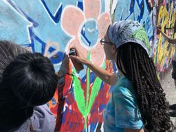 Atelier d'initiation au graffiti à Paris 1er