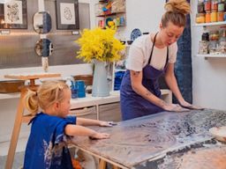 Atelier céramique parent/enfant à Lyon 4ème