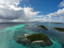 Demi-journée jeux aquatiques sur un catamaran à Sainte-Anne (97)